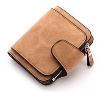 LVUNZJCA Women's Short Wallet RFID Blocking Large Capacity PU Leather Phone Card Holder for Ladies Small Clutch(B)