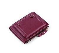 LVUNZJCA Women's Short Wallet Small Wallet for Women RFID Blocking Women's Credit Card Holder for Ladies Small Clutch(A)