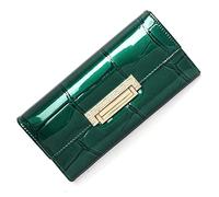 LVUNZJCA Women's Wallet Leather Purse Women's Wallet Leather Clutch Long Women's Purse Ladies Purse