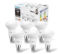 LVWIT E14 LED Light Bulb,4.9W R50 Led Spotlight Reflector Screw Bulbs, E14 Bulb, 2700K,470Lm,Small Screw Light Bulb,120 Degree Angle,Non-Dimmable (6 PCS)