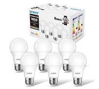 LVWIT E27 Screw Bulbs, 9.5W 1055LM E27 LED Bulb,75 Watts Equivalent Bulbs,6500K Cool White Screw in Light Bulb, Energy Saving Light Bulb, Non-Dimmable, Pack of 6