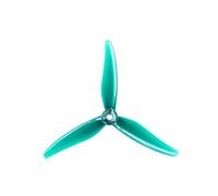 LVXBHZQD 5 Colors 3 Blade/Tri-Blade Propeller Props FPV Brushless Motor Compatible For FPV Racing Drone(2Pairs Jade Green)