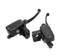 LVXVMOZEOK Clutch Brake Lever Set for Valkyrie for VGL 1500 for VT for Shadow Motorcycle Brake Master Cylinder Clutch Lever(1 Pair Black)