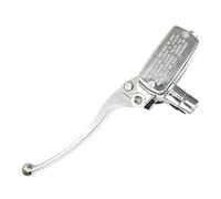 LVXVMOZEOK Clutch Brake Lever Set for VTX 1800 for Valkyrie for GL 1500 VT for Shadow 1100 for VTX 1300 1800 Motorcycle Brake Master Cylinder Clutch Lever(Right Silver 14)