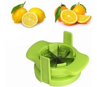LVYIQI 1PC Lemon & Lime Wedge Slicer Cutter to Garnish Food Lemon Splitter Fruit Slicer Apple Separator Orange Cutter Enjoy Slices of Lemon and Lime Wedges in Seconds (Green)