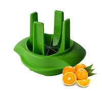 LVYIQI 1PC Lemon & Lime Wedge Slicer Cutter to Garnish Food Lemon Splitter Fruit Slicer Apple Separator Orange Cutter Enjoy Slices of Lemon and Lime Wedges in Seconds (Green)