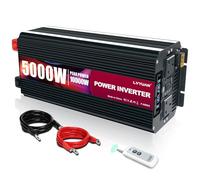 LVYUAN 5000W Power Inverter DC 12V to AC 240V Voltage Converter with Wireless Remote Control, for RV,Trucks,Boats,Camping,Emergency Supply