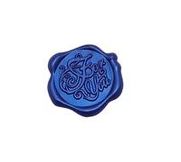 LVYUDS 30 PCS Finished Wax Seal Stickers, Exquisite Patterned Hand Account Adhesive Wax Seals Stickers, Three-dimensional Envelope Decorative Envelope Stickers (Color : Blue, Size : For you)