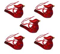 LVYUDS 5 Pcs Water Bird Whistle, Ceramic with Rope Music Bird Call Whistle Suitable for Water Park Children's Gift Parties(Color:H)