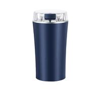 LVYUDS 8-Page Knife Electric Pill Crusher Fine Powder for Coffee Herbs Stainless Steel Pill Grinder Press to Start Tablet Crusher for Bedridden Patients