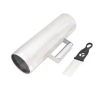 LVYUDS Adult Professional Guiro Instrument, Children's Metal Early Education Percussion Instrument Guira with Scraper