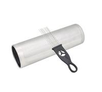 LVYUDS Aluminum Metal Guiro Percussion Instrument with Scraper, Professional Accompaniment Guiro, Adult Playing Sand Tube