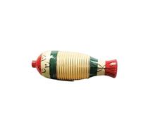 LVYUDS Beginner Wooden Guiro Percussion Instruments, Kids Teaching Musical Instrument, Frog Noise Maker (Color : S)