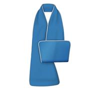 LVYUDS Eating Unisex Bibs for Adults Anti-Stain Machine Washable Adult Bibs for Women Reusable Bibs for Elderly Clothing Accessories(Blue)