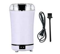 LVYUDS Fine Powder Electric Pill Crusher Quick Portable Pill Grinder for Herbs Beans Medicine Crusher with Brush for Kitchens Elderly Children(White)