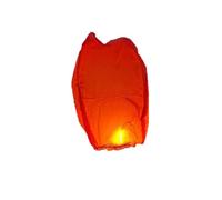 LVYUDS Party Chinese Lanterns Safe Paper Lanterns to Release in Sky with Pen Mark Your Wish Entrust Your Hopes for Festive Occasions(Red,1pcs,80cm)
