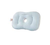 LVYUDS Piercing Pillow for Side Sleepers High-Resilience Foam Relaxes Neck Ear Pillows with Holes for Ear Pain Breathable Compatible with Earrings(Blue,30 * 50 * 8-10cm)