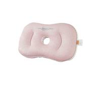 LVYUDS Piercing Pillow for Side Sleepers High-Resilience Foam Relaxes Neck Ear Pillows with Holes for Ear Pain Breathable Compatible with Earrings(Pink,40 * 60 * 8-10cm)