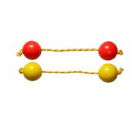 LVYUDS Professional Asalato Percussion Instrument, Simple Accompaniment For Beginners With Double-ball Aslatuas (Color : D)