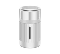 LVYUDS Stainless Steel Pill Grinder Fine Powder for Large Small Tablet Sharp Blade Electric Pill Crusher for Patients Kitchens Tablet Crusher Portable(White)