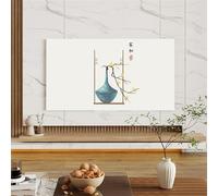 LVYUDS Stretch Full-Coverage Tv Enclosure Dust-Proof Tv Cover Uv Protection for Museums Tv Case Display Protectors Non-Slip Traceless(32-39 inch,Vase)