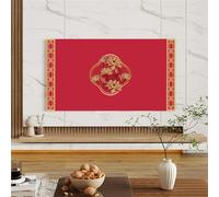 LVYUDS Stretch Full-Coverage Tv Enclosure Dust-Proof Tv Cover Uv Protection for Museums Tv Case Display Protectors Non-Slip Traceless(40-45 inch,A)