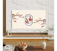 LVYUDS Stretch Full-Coverage Tv Enclosure Dust-Proof Tv Cover Uv Protection for Museums Tv Case Display Protectors Non-Slip Traceless(40-45 inch,Flower B)