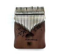 LVYUDS Unique Kalimba, Bottom Hole Thumb Piano, 17-tone/21-tone Finger Piano Suitable For Adults/beginners (Color : A)