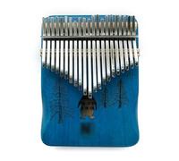 LVYUDS Unique Kalimba, Bottom Hole Thumb Piano, 17-tone/21-tone Finger Piano Suitable For Adults/beginners (Color : C)