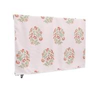 LVYUDS Versatile Tv Display Protectors Half-Coverage Tv Cover Dust-Proof Heat Dissipation Tv Enclosure No Need to Remove for Elderly(32 inch,C-Pink)