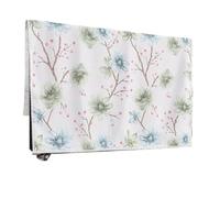 LVYUDS Versatile Tv Display Protectors Half-Coverage Tv Cover Dust-Proof Heat Dissipation Tv Enclosure No Need to Remove for Elderly(37 inch,D-green)