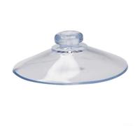 LVYXON 10 Suction Cups with Wide Range Application, Clear PVC Hooks for Convenient Hanging (20mm)