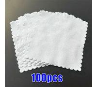 LVYXON 100 X Nano Ceramic Car Glass Coating Lint Cloth Microfiber Cleaning 10 * 10CM
