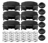 LVYXON 2/4/6PCS Trimmer Head Spool Cover Spring Kit For Speed Feed Cover Replacement String Trimmer Garden Power Tool Parts