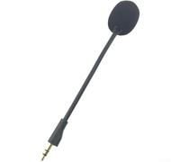 LVYXON 3.5mm Gaming Microphone Boom for Arctis 1 Raw Headset, Noise Cancelling Mic Replacement with Clear Voice Transmission, Lightweight ABS Build for PC for PS4 for XBOX
