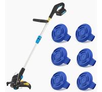 LVYXON 6Pcs Trimmer Spool Cover For Mac for Allister MGTP18Li Grass Trimmer Strimmer, Replacement Spool Line Cover, Plastic