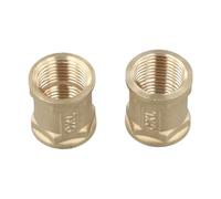LVYXON Affordable Brass Double Internal Thread Connector for Plumbing Solutions