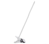 LVYXON Camera Flexible Gooseneck Clip Clamp Mount 45cm Metal Holder for HelloBaby for HB6550/HB65/HB66/HB248 Models, Adjustable Angle, Tool-Free Installation, White