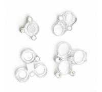 LVYXON Camera Lens Dust Cover for iPhone 6-16 Pro Max - Transparent Protective Sticker Anti-Scratch Shield for Mobile Repair & Daily Use - 4 Pack