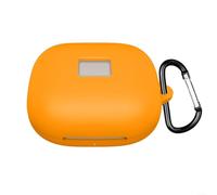 LVYXON Case Compatible With For Beats For Powerbeats Pro 2 Cover, Shockproof Silicone Case With Carabiner, Anti-Fall Earphone Case, Resistant To Wear And Tear(Orange)