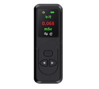 LVYXON for Geiger Counter Nuclear Radiation Detector Portable Rechargeable Display High Sensitivity Alerts Personal Radiation Monitoring Pen Design Plastic Black For Home Industry Safety(White)