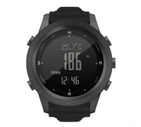 LVYXON for North Edge AP46 Men's Tactical Sports Watch Featuring a Water Resistant Design for Adventurers (Ap46 Black Nylon)