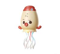 LVYXON Magic-Dancing Octopus Toy, Crazy 8-Leg Auto-Dance Octopus Toy, Crawling Dancing Automatic Obstacle Sensor Toys,Smart-Tentacle Self-Navigating Robotic Pet Toys For Indoor Cat Dog(White)
