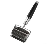 LVYXON Noodle Cutter, Stainless Steel Noodle Lattice Roller Cutter Kitchen Cooking Cutter Pizza Wheel Roller Dough Cutter, Kitchen Cooking Pastry Cutter for Noodles Cut (Thin noodles)
