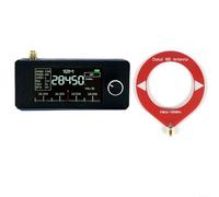 LVYXON Portable Radio, SI4732 Mini Radio Receiver ESP32-S3 Control 1.9" Screen 800MAh Battery Loop Antenna 0.5-108MHz Full Band Broadcasting(Black)