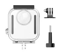 LVYXON Protective Housing Case for Go Pro Max2, Waterproof Dive Enclosure with Tempered Glass & Stainless Steel, Transparent for Underwater Adventures