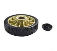 LVYXON Replacement Drive Wheels for Honda Lawn Mowers HRJ Series Front 19.5cm Rear 20.5cm Diameter Set with Hub Covers(rear)