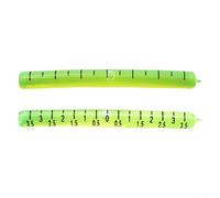 LVYXON Replacement Glass Vial, Curve Spirit-Bubble Level, with Nib Glass Tube Level Bubble for Accurate Leveling to 180 Degrees, Reliable Measurements (Type A)