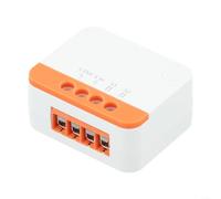 LVYXON Smart Light Switch Module ZBMINI L2 for ZigBee, Compact No Neutral Wire Two-Way Control, Voice & App Operated, Fits 35mm DIN Rail, Compatible with Rocker or Push Button,Smart Home Lighting