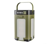 LVYXON Solar Camping Lantern Foldable 4-Leaf LED Light with 6 Modes IPX4 Waterproof USB and Solar Rechargeable 2000mAh Battery for Outdoor Hiking Fishing Garden